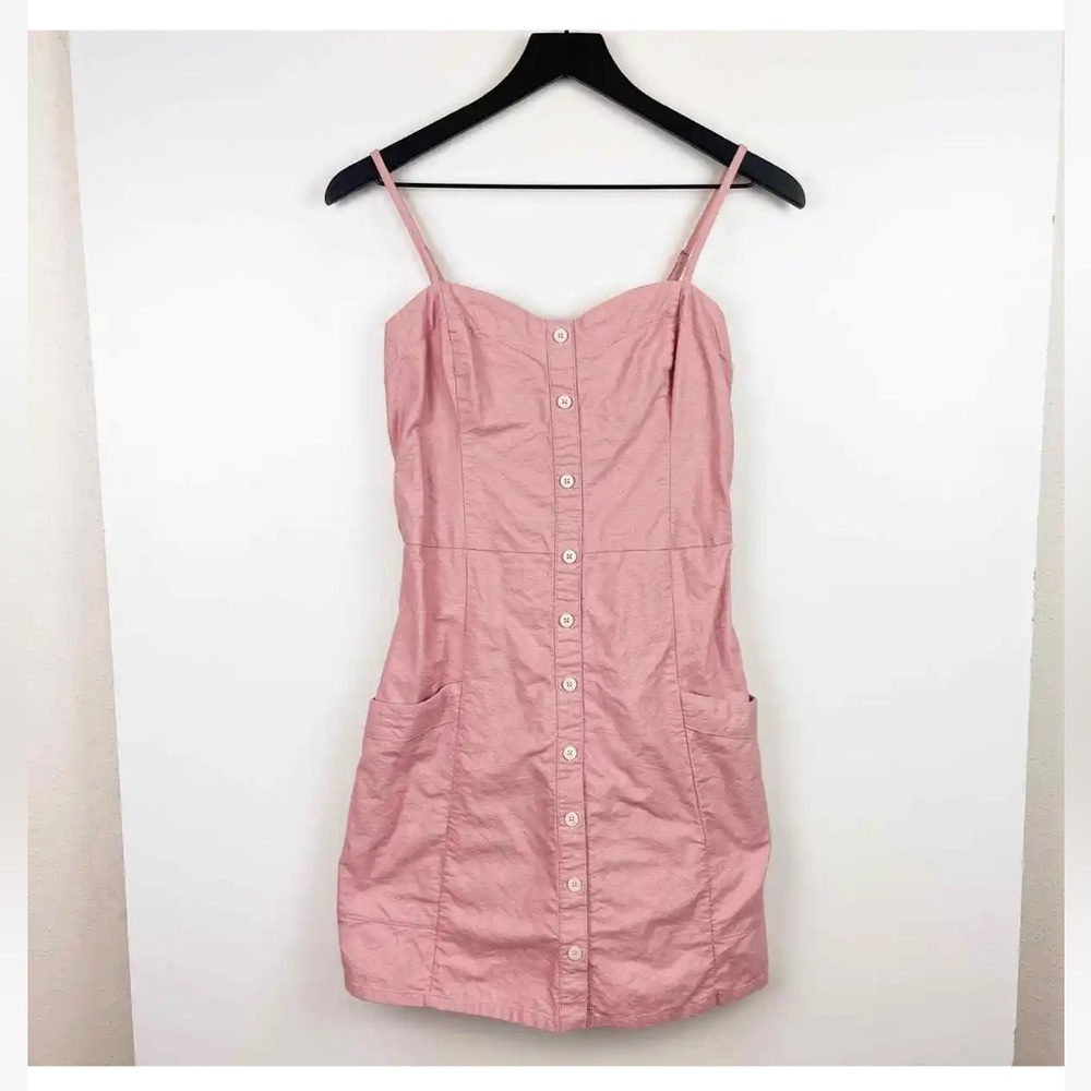 Abercrombie and Fitch pink mini dress